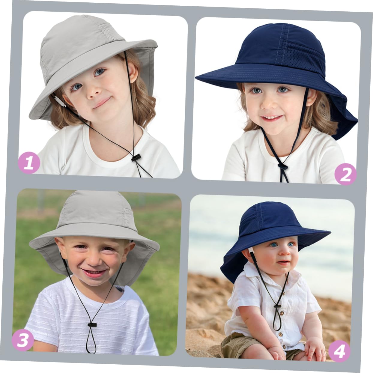VALICLUD Sombrero De Playa Sombreros para El Sol En La Playa De Cubo para De Verano para Niñas De Cubo para s para Cubos para para