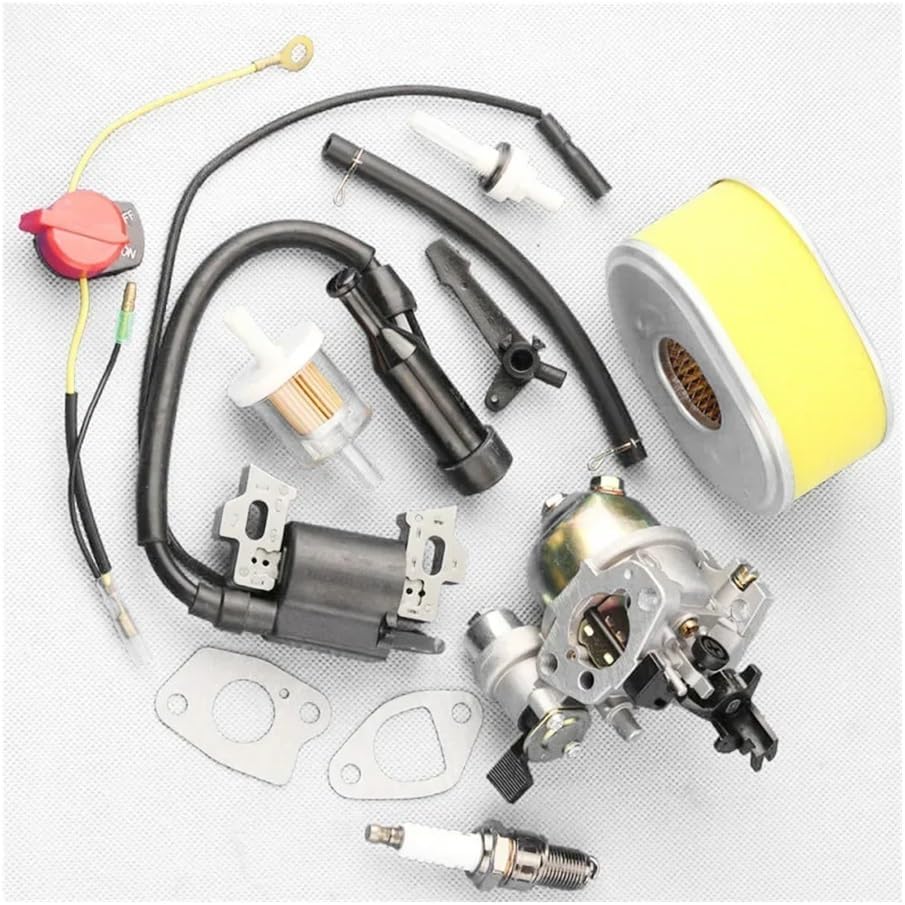 Filter Ignition Coil Kit Fit for GX110 GX120 4HP Engine Carburetor Replacement Parts