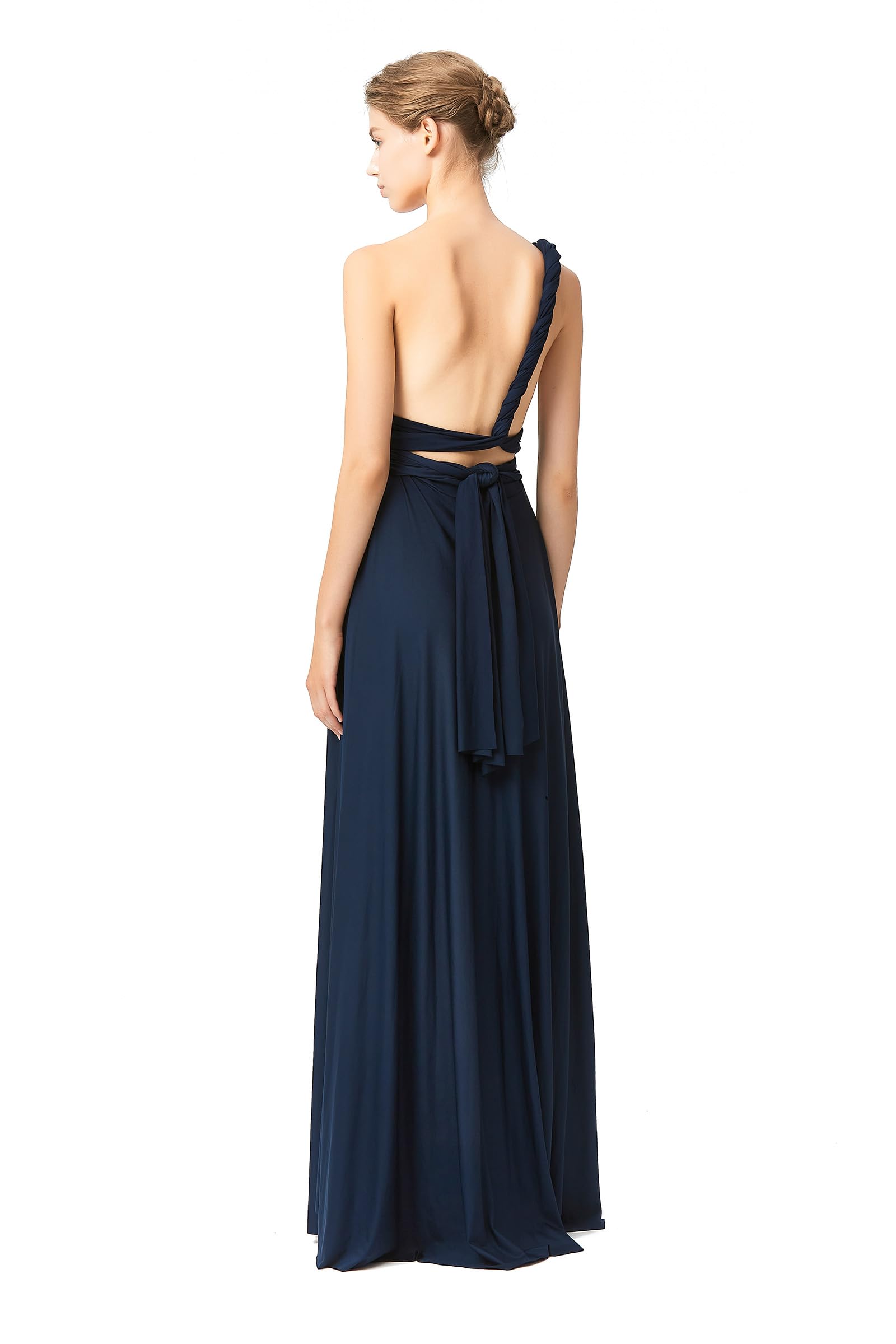 72styles Abito Infinity Cerimonia Donna, Abito Damigella Donna, Lungo, Maxi, Taglie Forti, Abito Elegante Donna Cocktail Festa