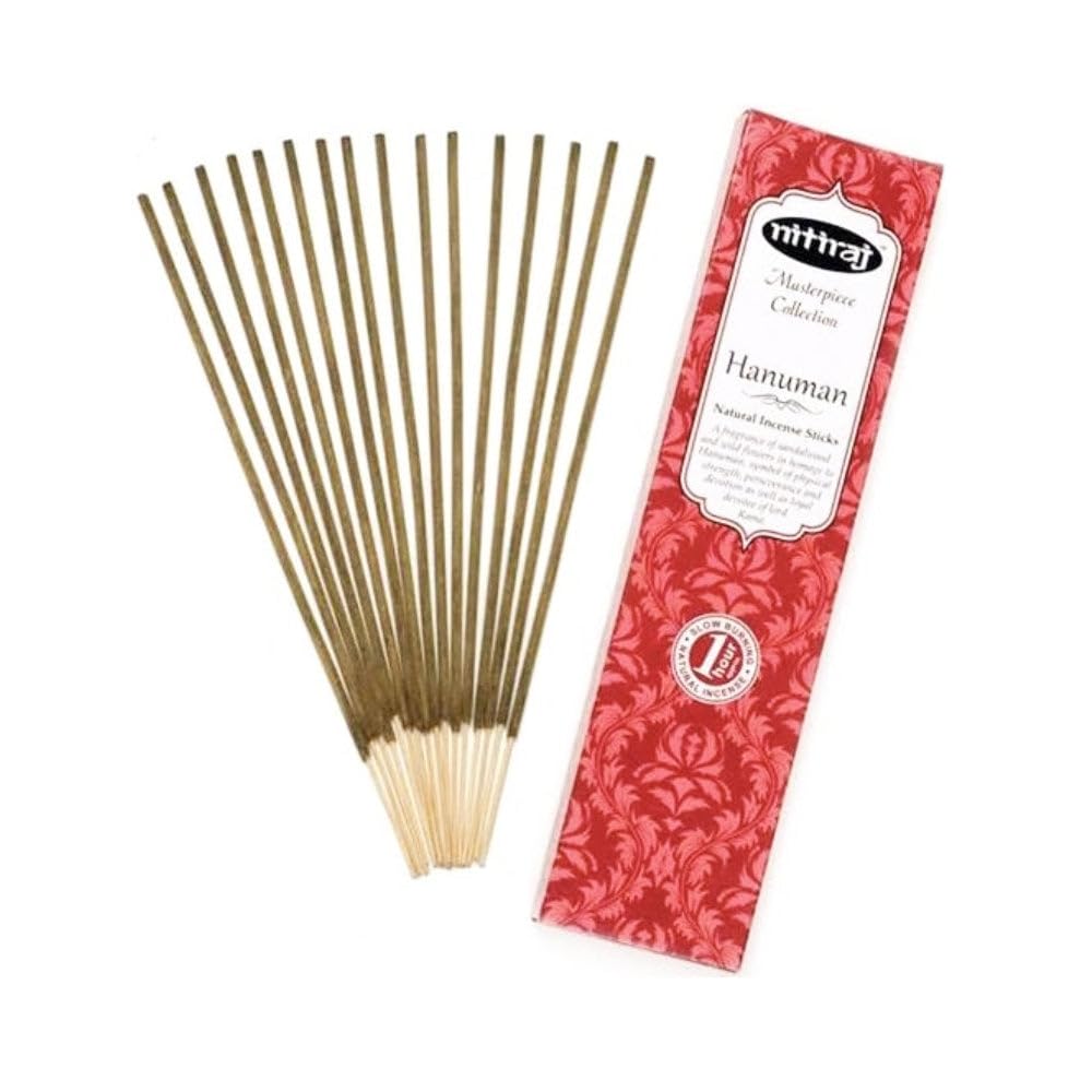Nitiraj Masterpiece Collection Hanuman Masterpiece Incense Sticks 25G - Strength & Protection
