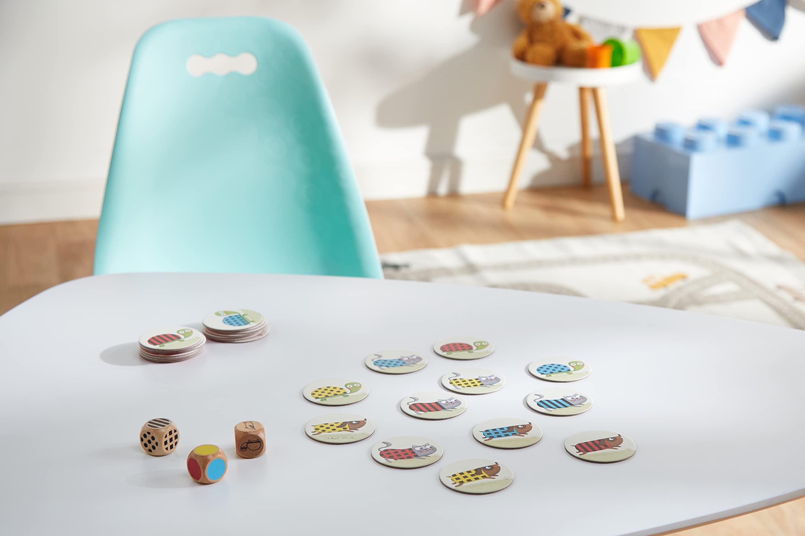 Goula - Catch It! Juego de mesa preescolar de agilidad visual para niños a partir de 3 años