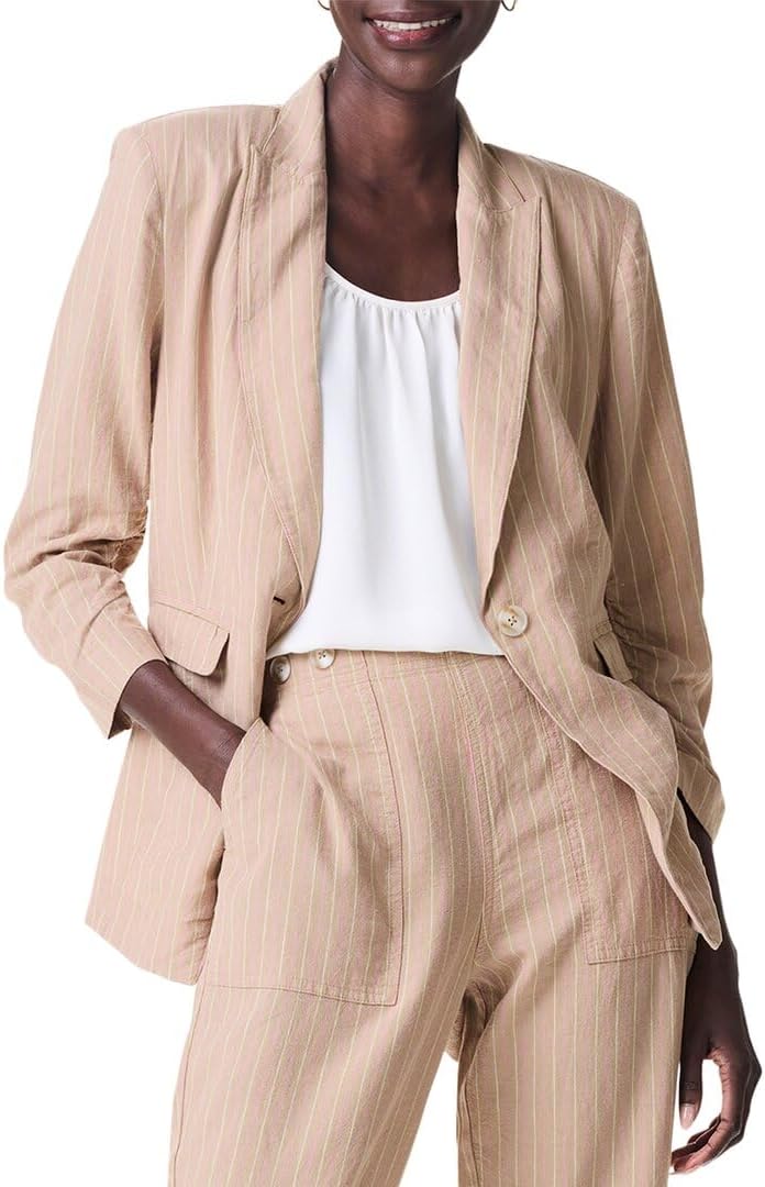NIC+ZOE Women's Central Park Scrunch Sleeve Jacket