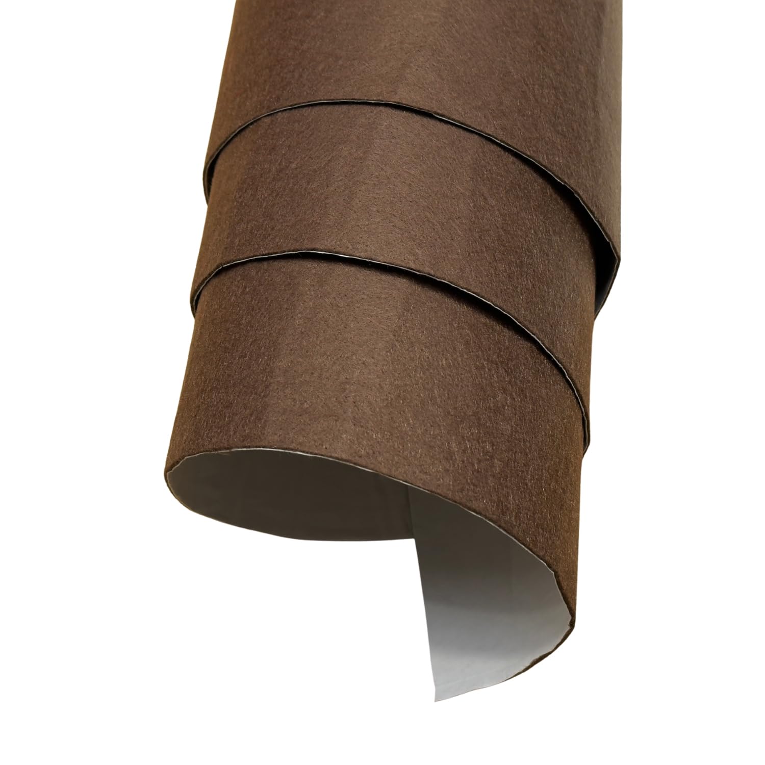 Thefabrictrade Brown Sticky Back Felt Fabric – 1 Metre (100Cm X 48Cm), 1.2Mm Thick Self Adhesive Polyester Baize For Diy, Drawer Lining & Crafts