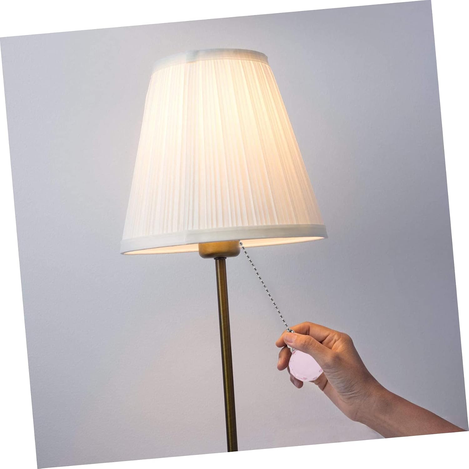 Crystal Pull Chain Pendant Ceiling Lamp Chain Set Extender Chain for Ceiling Fan Lighting