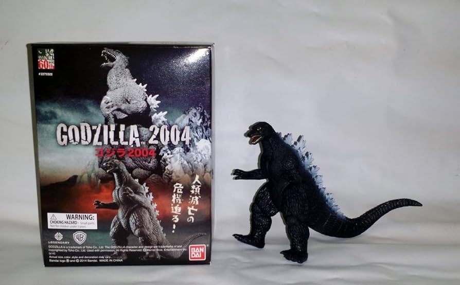 Amazon.com: Bandai Shokugan 2004 Godzilla Collection Toy : Toys