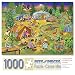 Bits and Pieces - 1000 Piece Jigsaw Puzzle for Adults - Camping with Grandma and Gramps - 1000 pc Americana Scene Jigsaw by Artist Sandy Rusinko