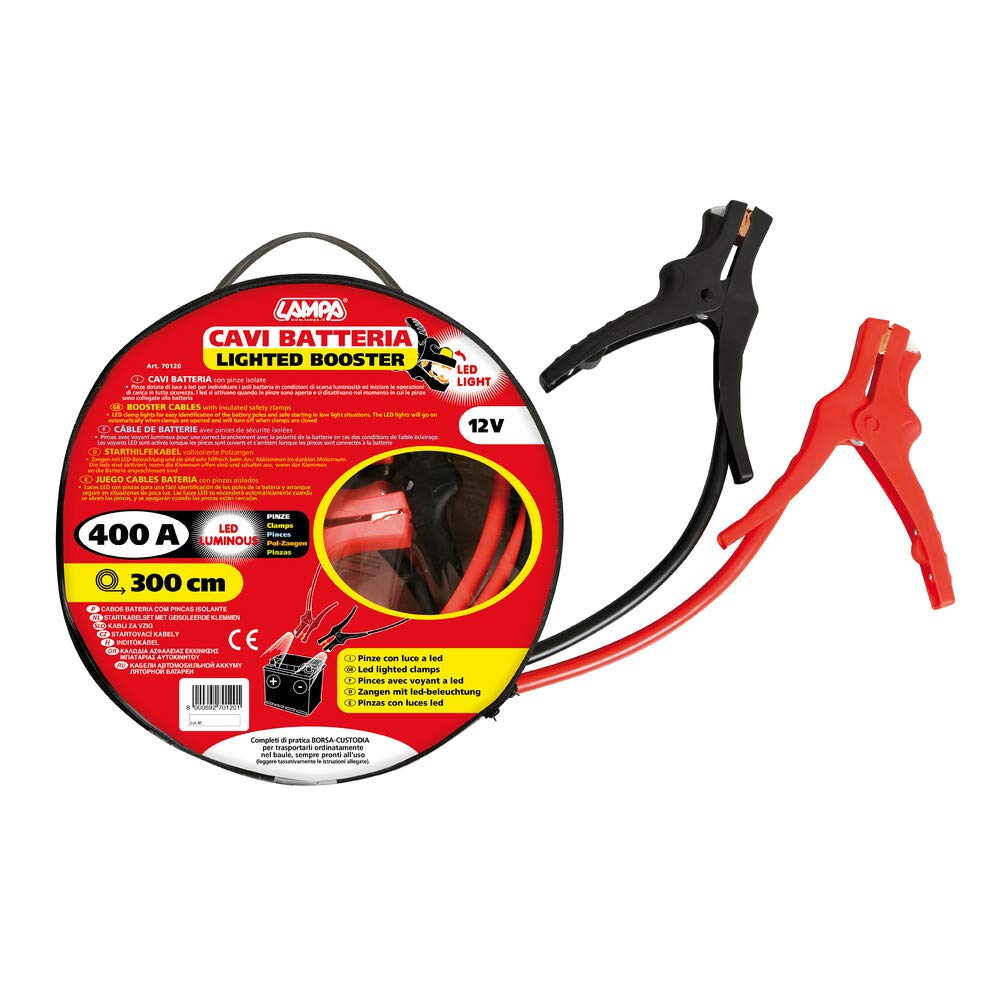 LAMPA 70120 Câbles de démarrage 400A