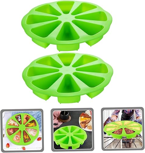 Miniatura 8 de UPKOCH Molde de bandeja de silicona para hornear con 8 divisores, moldes para cubitos de hielo, moldes para dulces, moldes para tartas de cavidad,