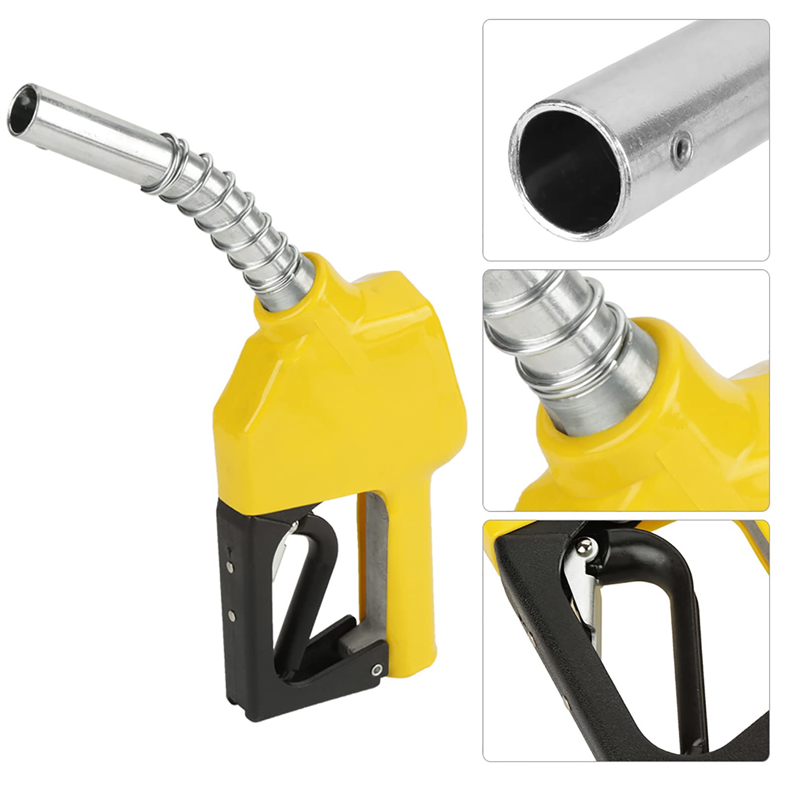 Buse de Pompe à Carburant, Buse de Carburant en Aluminium à Coupure Automatique, Outil de Distribution D' 1 Pièce
