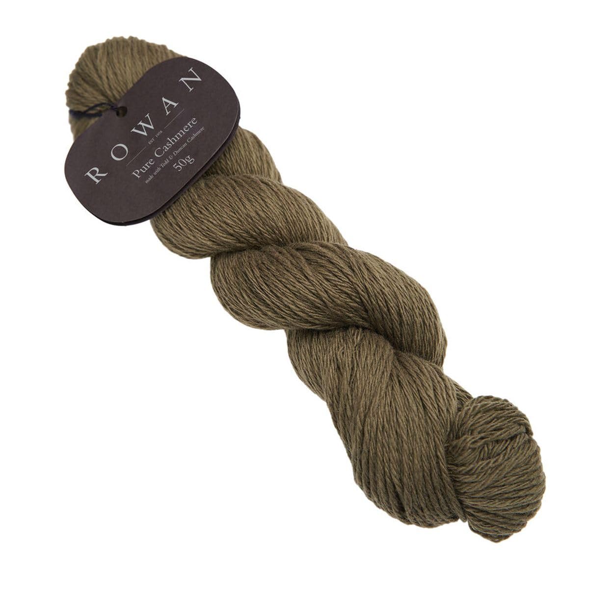Rowan Pure Cashmere Olive 100% Cashmere Yarn - 50g Hank