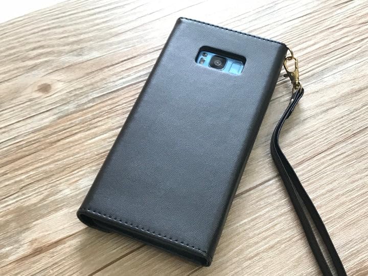 Gothic Crow Phone Leather Wallet case for iPhone X XS XR 11 12 13 14 15 16 Pro Max Galaxy S24 S23 S22 S21 S20 Ultra S10 S9 Note 20 8 9 10 Plus Mn2390 Black