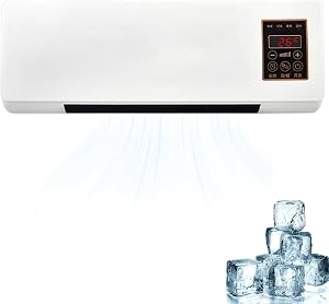 2025 Upgrade Portable Air Conditioner, Desktop Use Mini AC - No Installation Required, Ultra Quiet Operation with Timer, for Home Office Personal Cooling - Climafy Split Max Air Conditioner