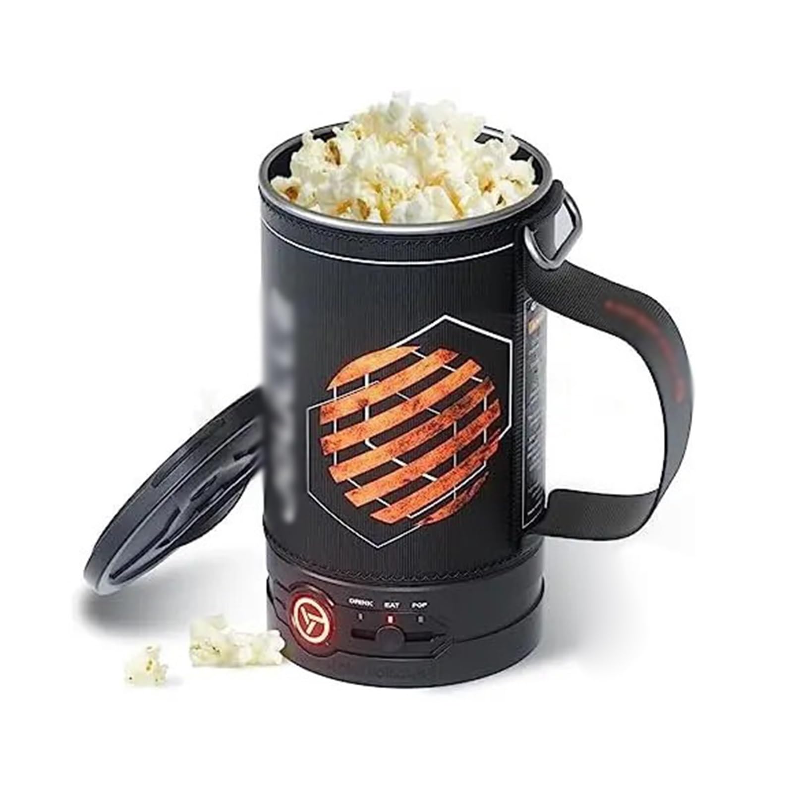 Palomitero para cine en casa Máquina for hacer palomitas de maíz, agua caliente ebullición rápida, café, té, portátil for viajes, cocinar comida posible en hoteles y giros for