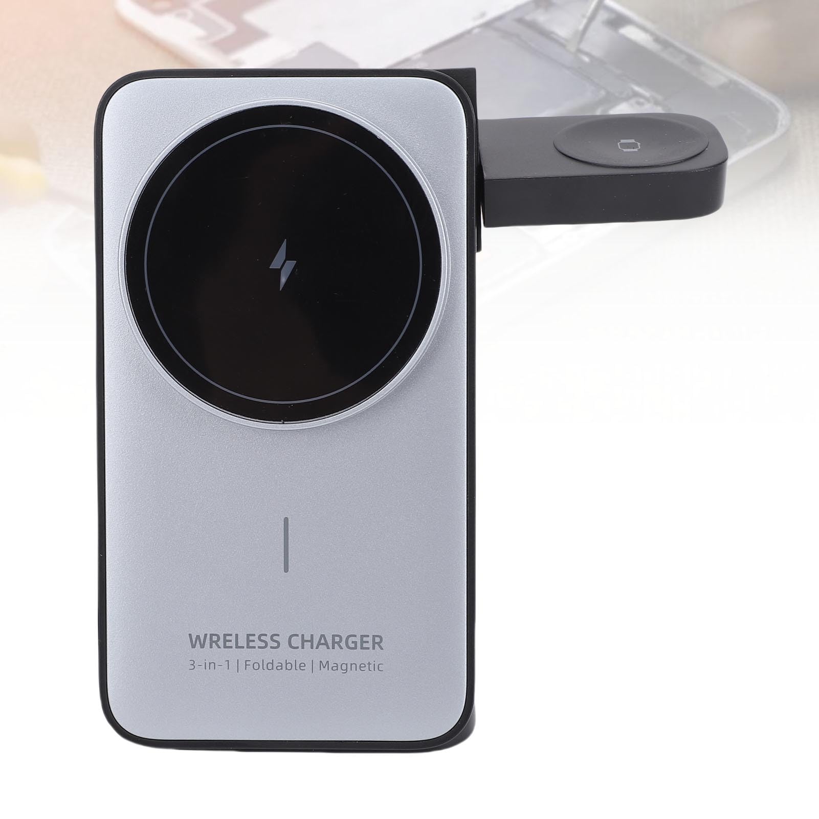 Dpofirs Caricabatterie Wireless 15W Design Pieghevole