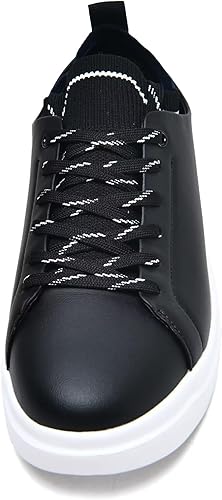 Vista 3 de ZZS Zapatos deportivos de cuero para hombre, cómodos, para negocios, tenis Oxford, Marrón