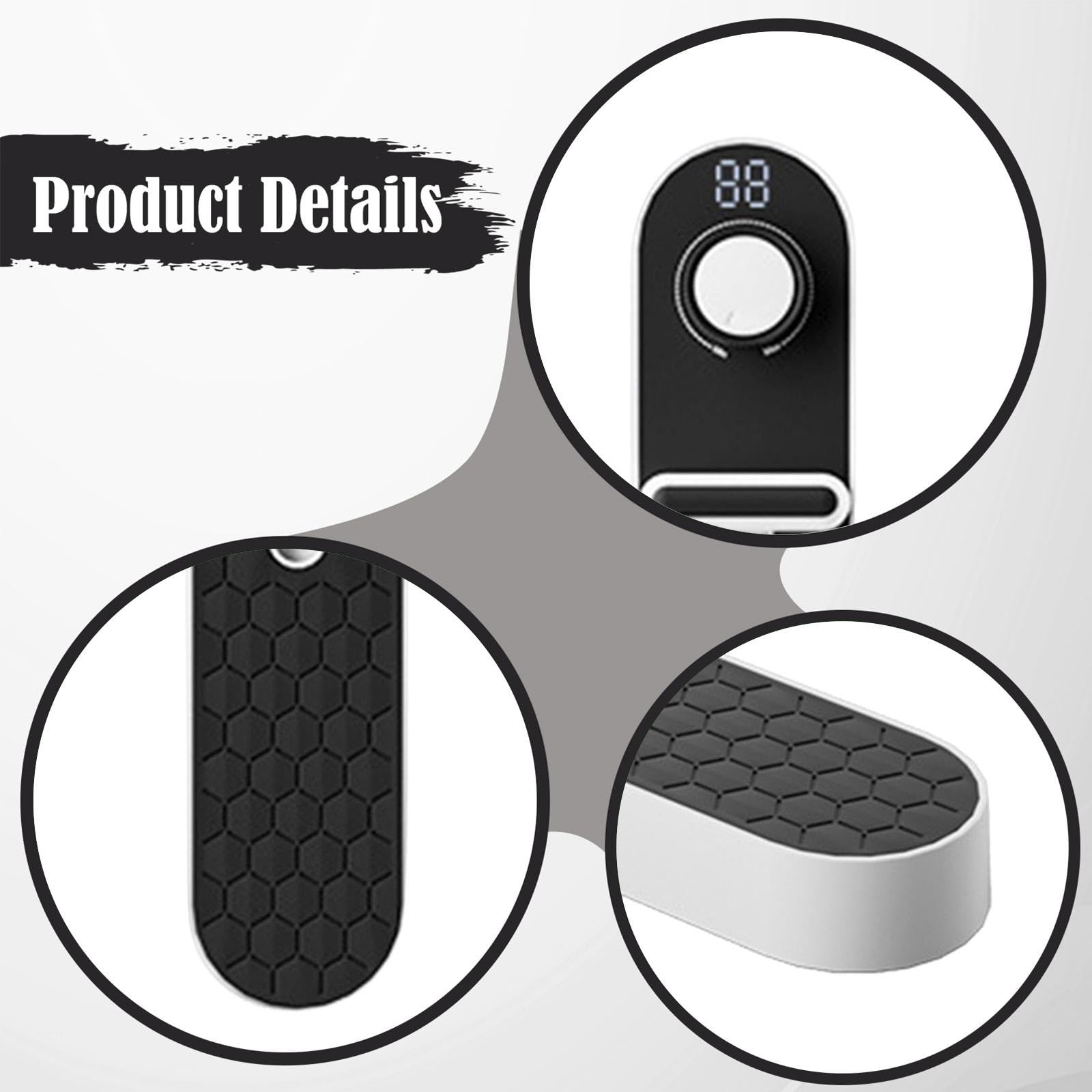 Ejercitador para Pies Aparato Fortalecimiento Arco Plantar Resistencia Ajustable Diseño Ergonómico Material Adecuado Bailarines Adultos Perso, Función de Contador