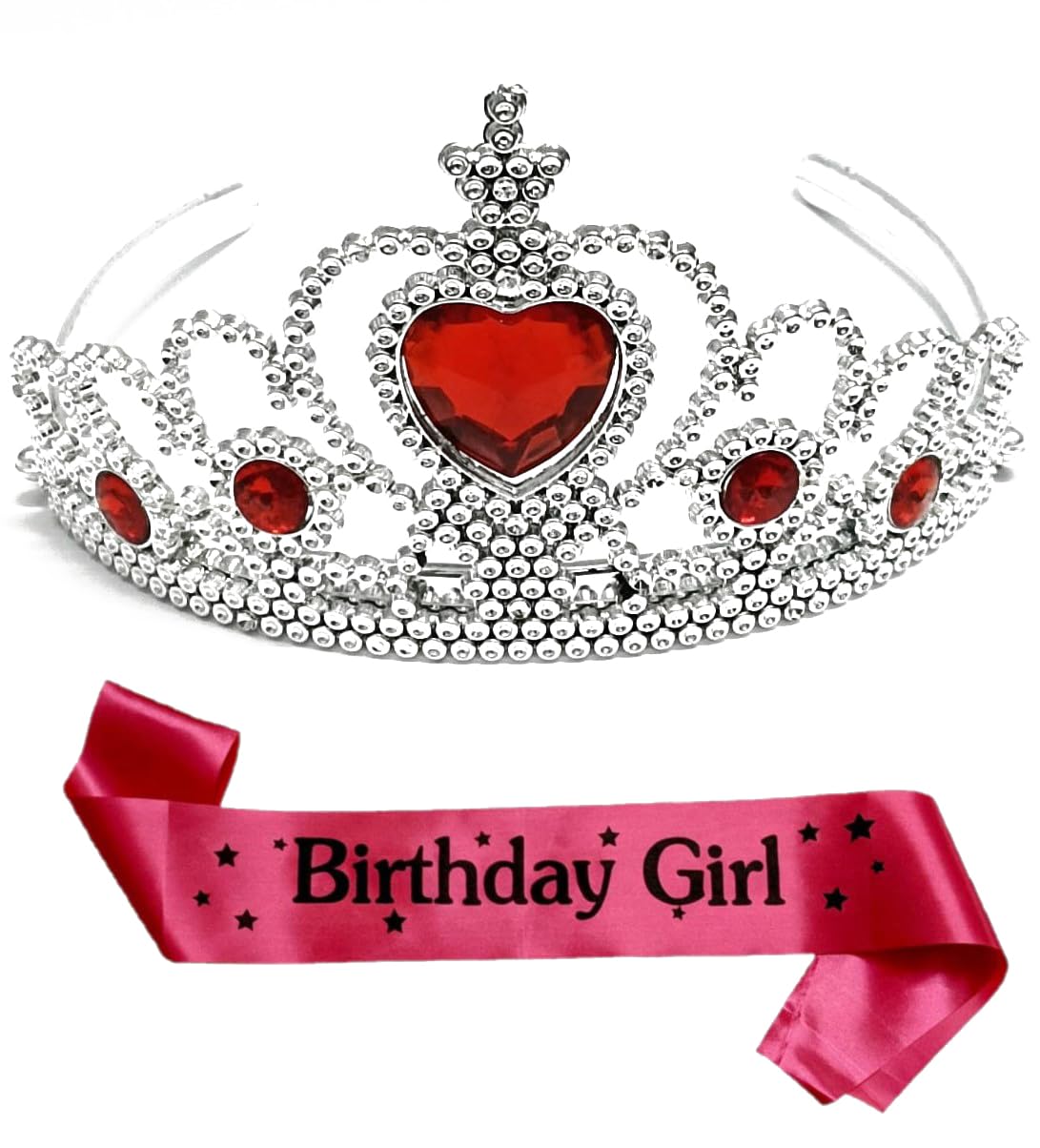 See full amazon price history chart for Ihs Online Birthday Girl Red Sash With Black Latering Satin Sash & Crown Tiara Set - BG Satin Sash Ribbon and Diamond Studded Crown/Tiara Sash Birthday Gift for Girls Women (Pack Of 2) Ihs Online Birthday Girl Red Sash With Black Latering Satin Sash & Crown Tiara Set - BG Satin Sash Ribbon and Diamond Studded Crown/Tiara Sash Birthday Gift for Girls Women (Pack Of 2) (B0CQWMQLF3) Amazon Price History, Amazon Price Tracker