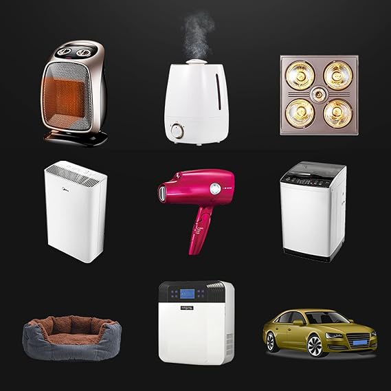 PTC Heating, 24V 200W PTC Heater Auto Constant Temp Insulated Portable Ceramic Air Heater Air Heating Tool