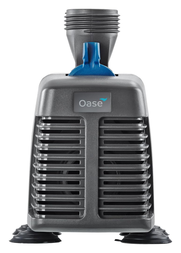 OASE 42657 OptiMax 2000 Bomba de Acuario para acuarios de Agua Dulce y Salada, Flujo de Agua Regulable, 2000 l/h, 32 W