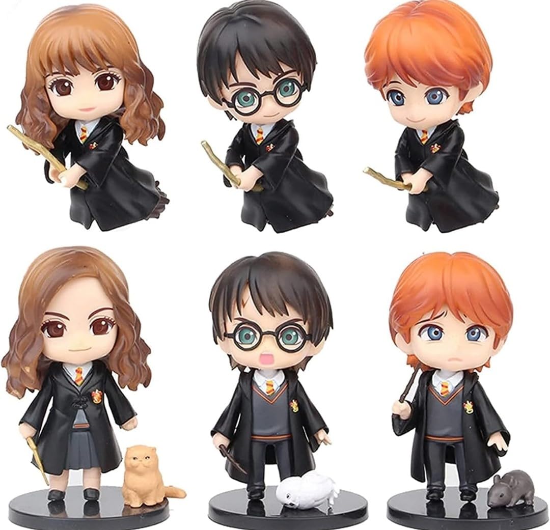 See full amazon price history chart for Thrifx || Premium Harry Action Figures Potter Merchandise Miniature Toy Figure Size 7-8 Cm | Set of 6 Figurine for Decoration Thrifx || Premium Harry Action Figures Potter Merchandise Miniature Toy Figure Size 7-8 Cm | Set of 6 Figurine for Decoration (B0C51G24FM) Amazon Price History, Amazon Price Tracker