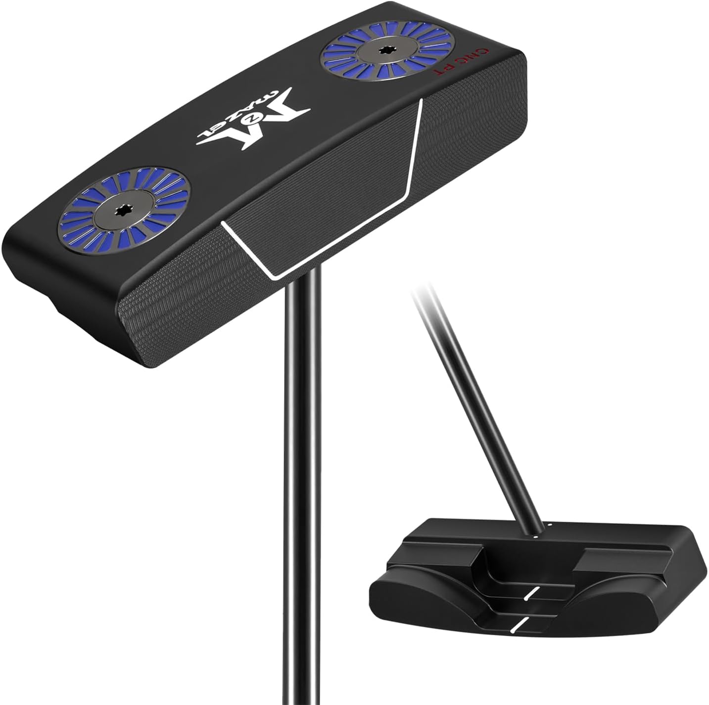 MAZEL Stand Up Golf Putter with Graphite Shaft for Men & Women,Ultra Low Center of Gravity,More Stable for Accurate Aim,34 Inch