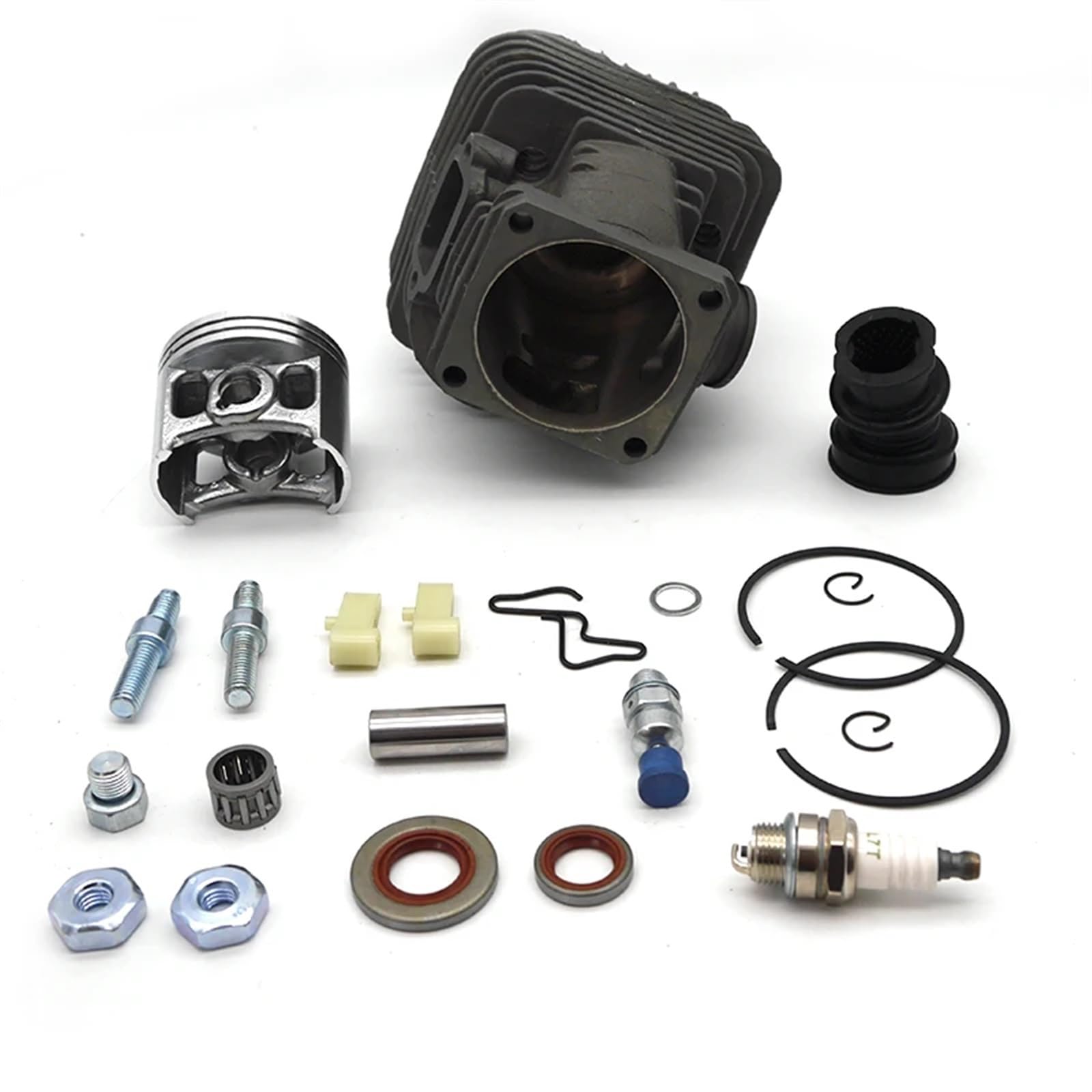 Kit de Sello de Aceite del colector de admisión del pistón del Cilindro de 54 mm y 56 mm for STIHL, MS660 066 MS 660, repuestos for Motosierra de jardín Pistón de cortacésped(54MM)