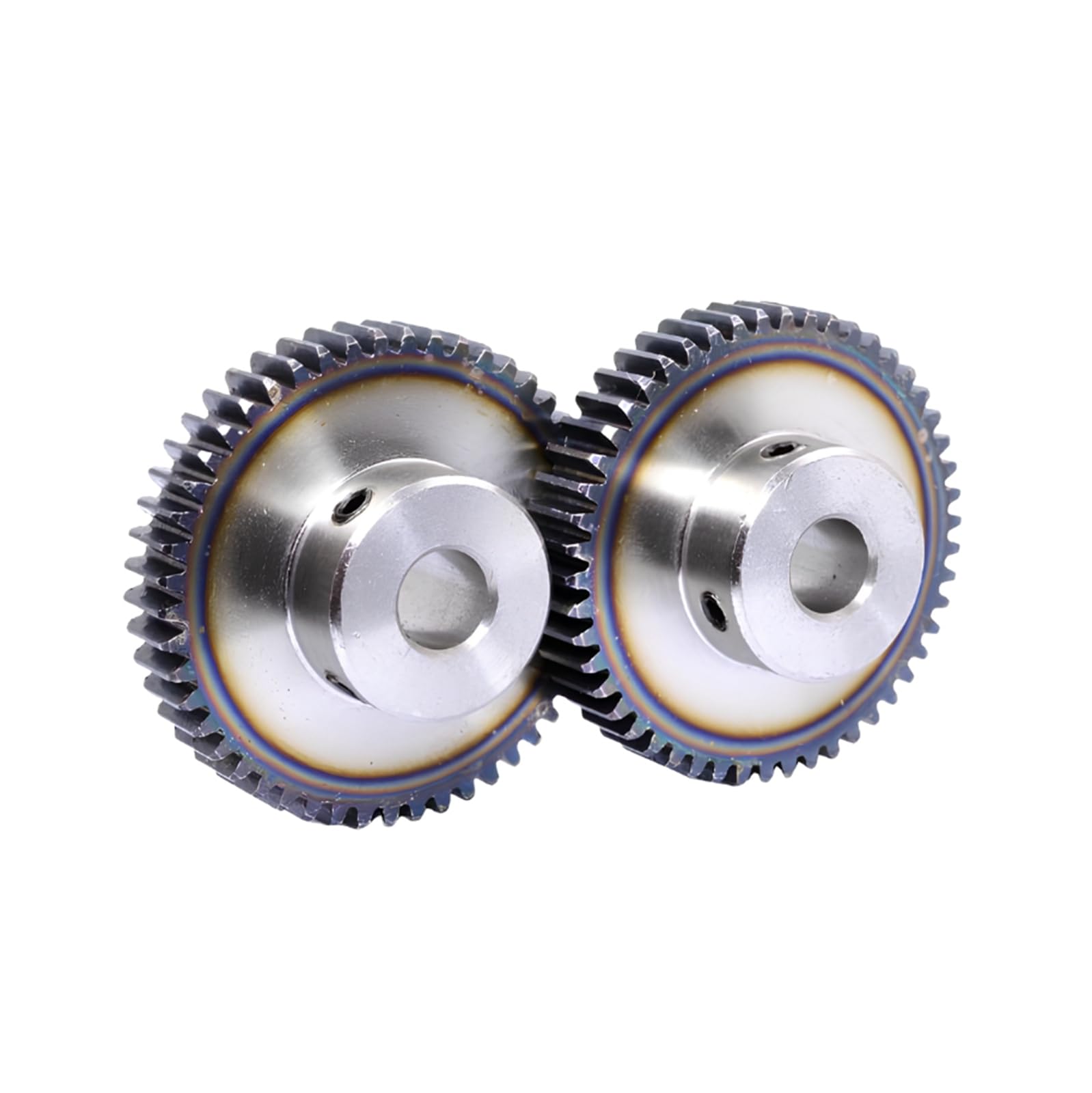 1 Stück 1 Module 40-120Z Stirnrad aus Kohlenstoffstahl mit abgestuftem Ansatz, geeignet für mechanische Ausrüstungen, Bohrung 12mm