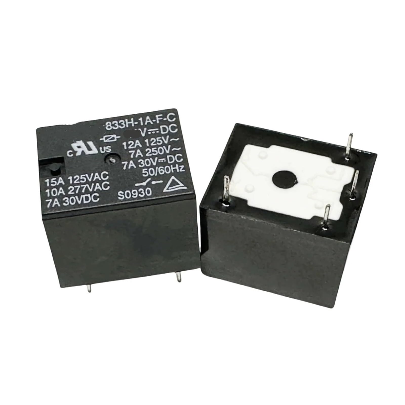 ICXLPMC 5PCS 833H-1A-F-C-24VDC 15A 4-pin