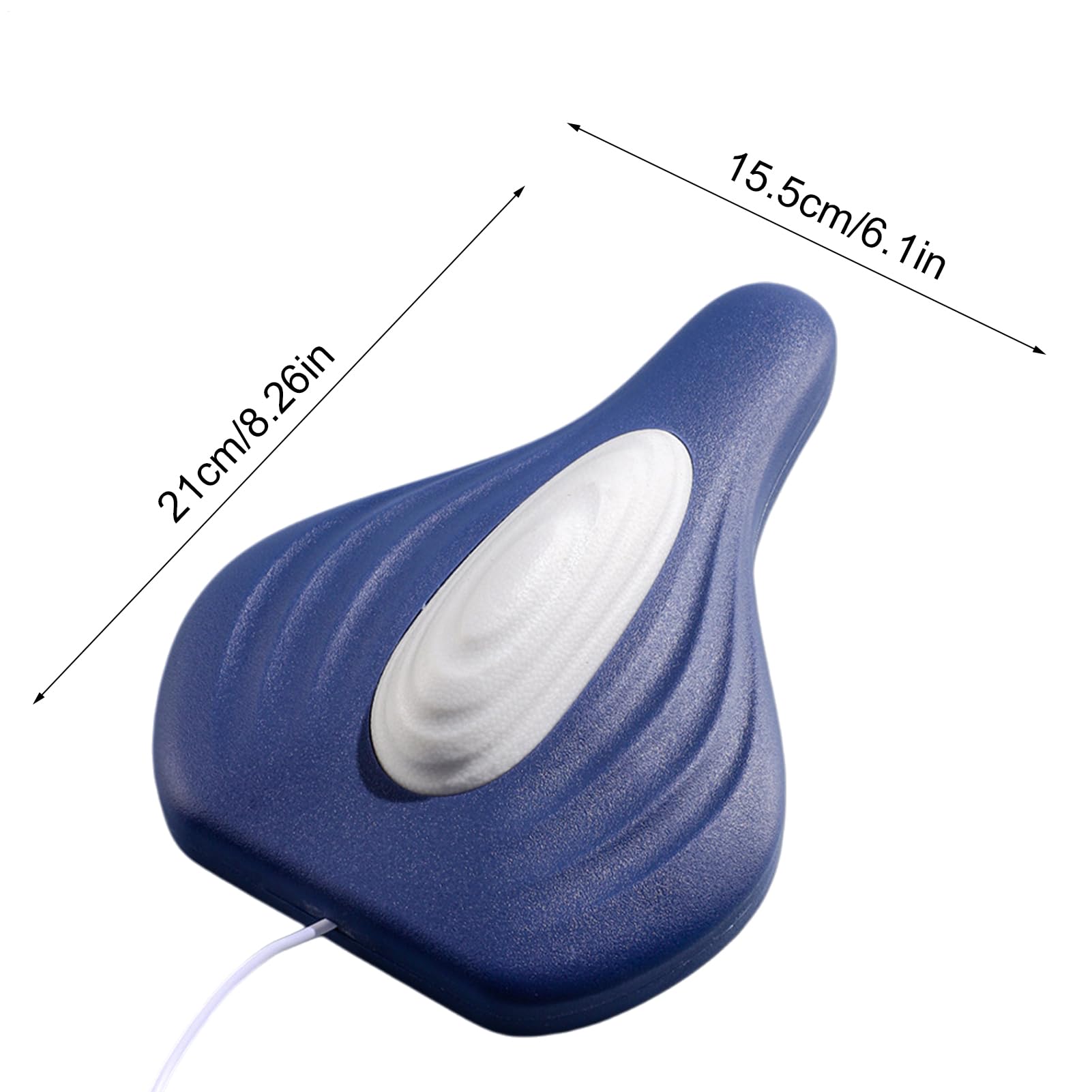 Pelvic Floor Muscle Trainer - Ergonomic USB Plug-In Tool | Silent Exercise Device with Car Office Chair Couch Truck Driving Sitting Use, Compact Fitness Accessory, Daily Training Support