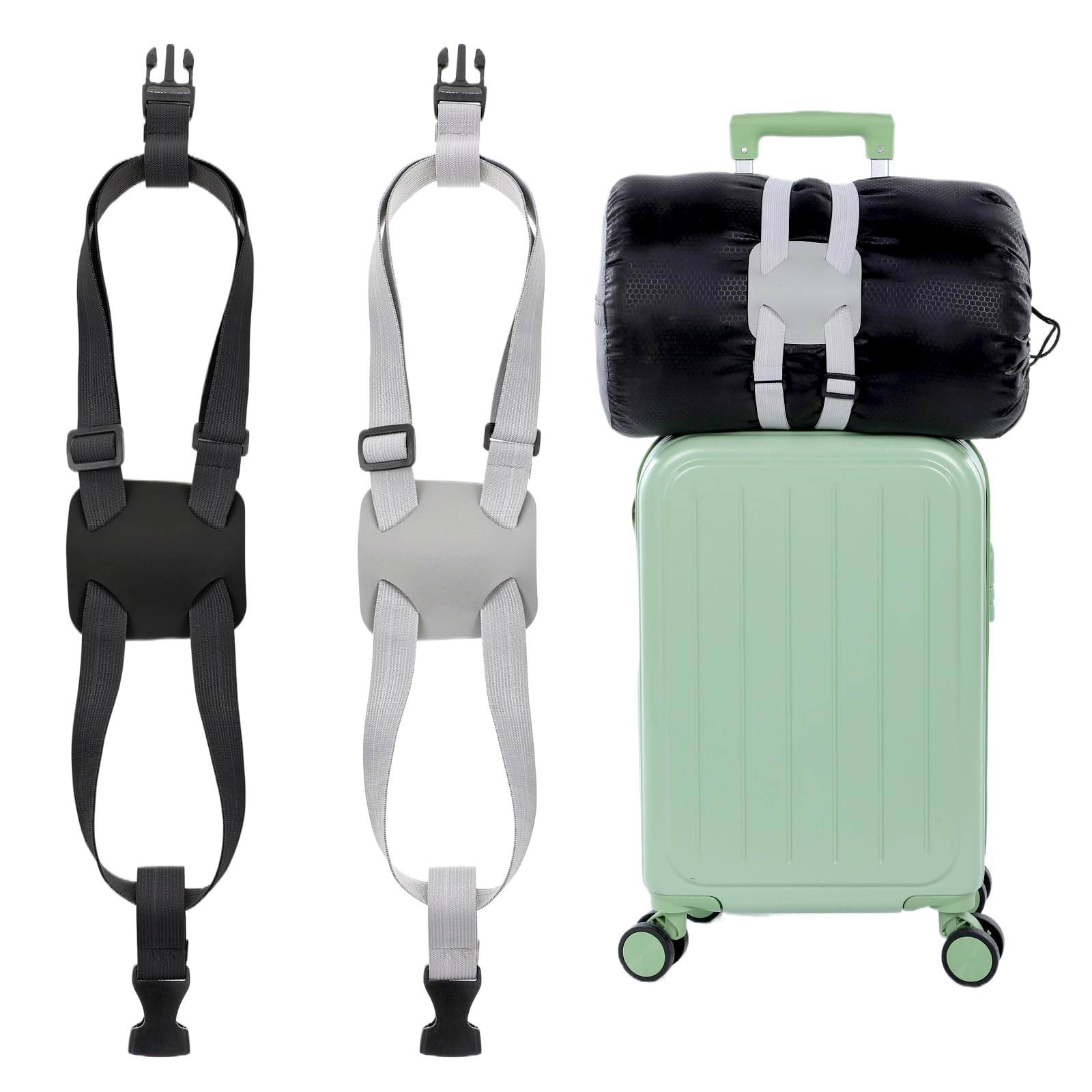 Luggage Straps, Travel Bag Connector Straps, Secure Straps for Luggage Organization, Two-Piece Set for Travel Accessories-image-41