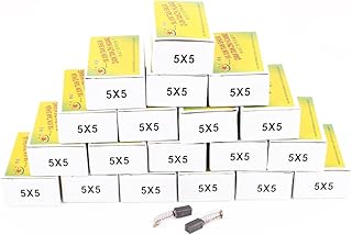 Aexit 20 Pairs Tools & Equipment Electric Drill 9.5mm x 5mm x 5mm Motor Carbon Brushes Brushes & Dusters Spare Part
