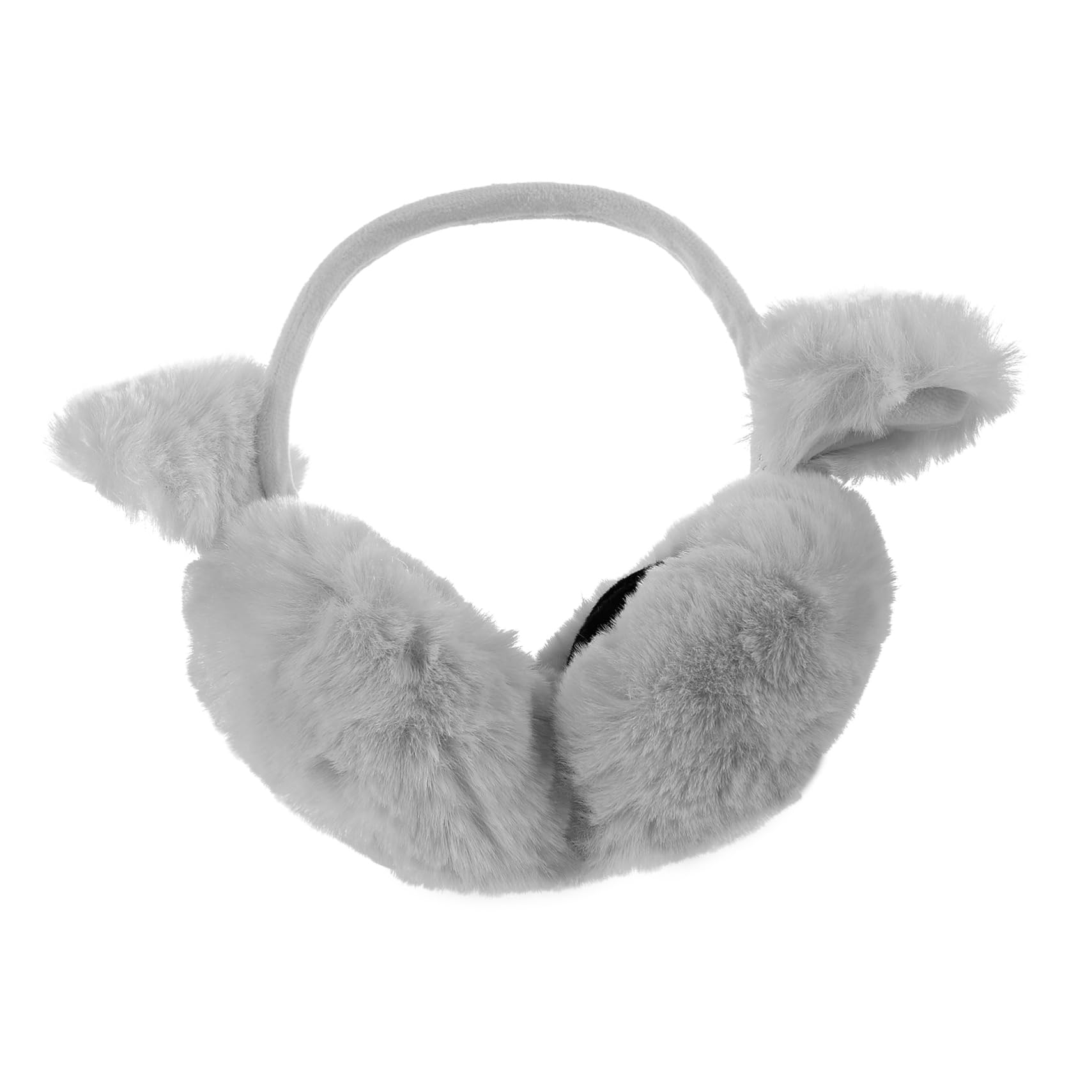 COLLBATH Women's Winter Warm Earmuffs Cat Ear Headband Soft Comfortable for Cold Days
