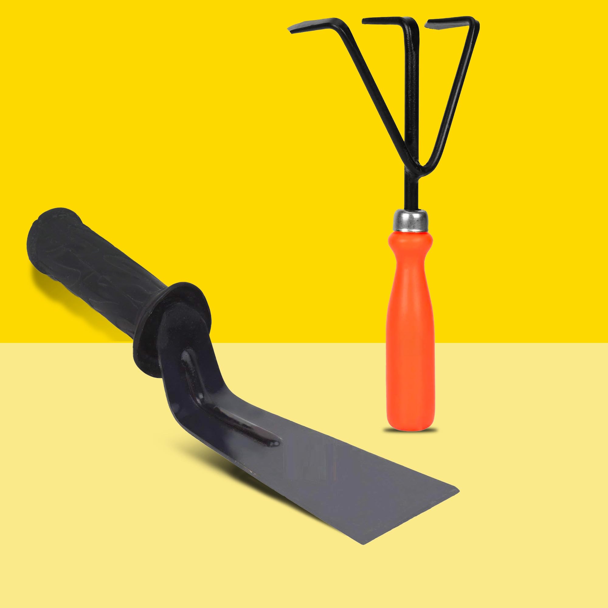 Kraft Seeds by 10CLUB Cultivator with 2-Inch Khurpi - Effective Tools Combo for Soil Aeration and Precision Cultivation | Rust-Free Cultivator and Khurpi for Garden | Plant Tool for Digging in Garden (B0CWRG5VF6) Amazon Price History, Amazon Price Tracker