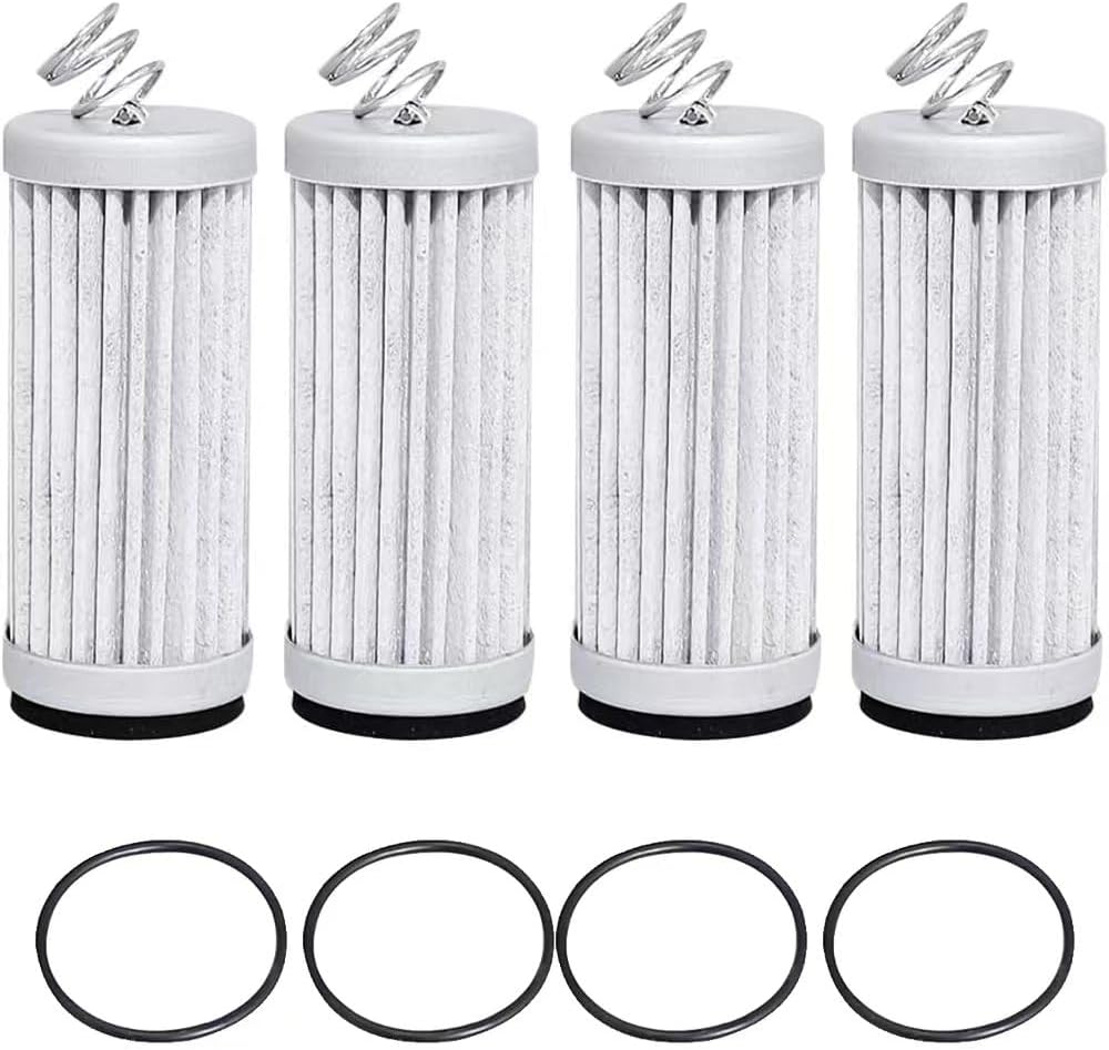 4PCS 80mm Transmission Oil Filter MIU800986 Compatible with John Deere Tractor X310 X360 X370 X390 X394 Replaces 1736211SM, 535402819, 586666801, 1A632026450, 1A6320-26450