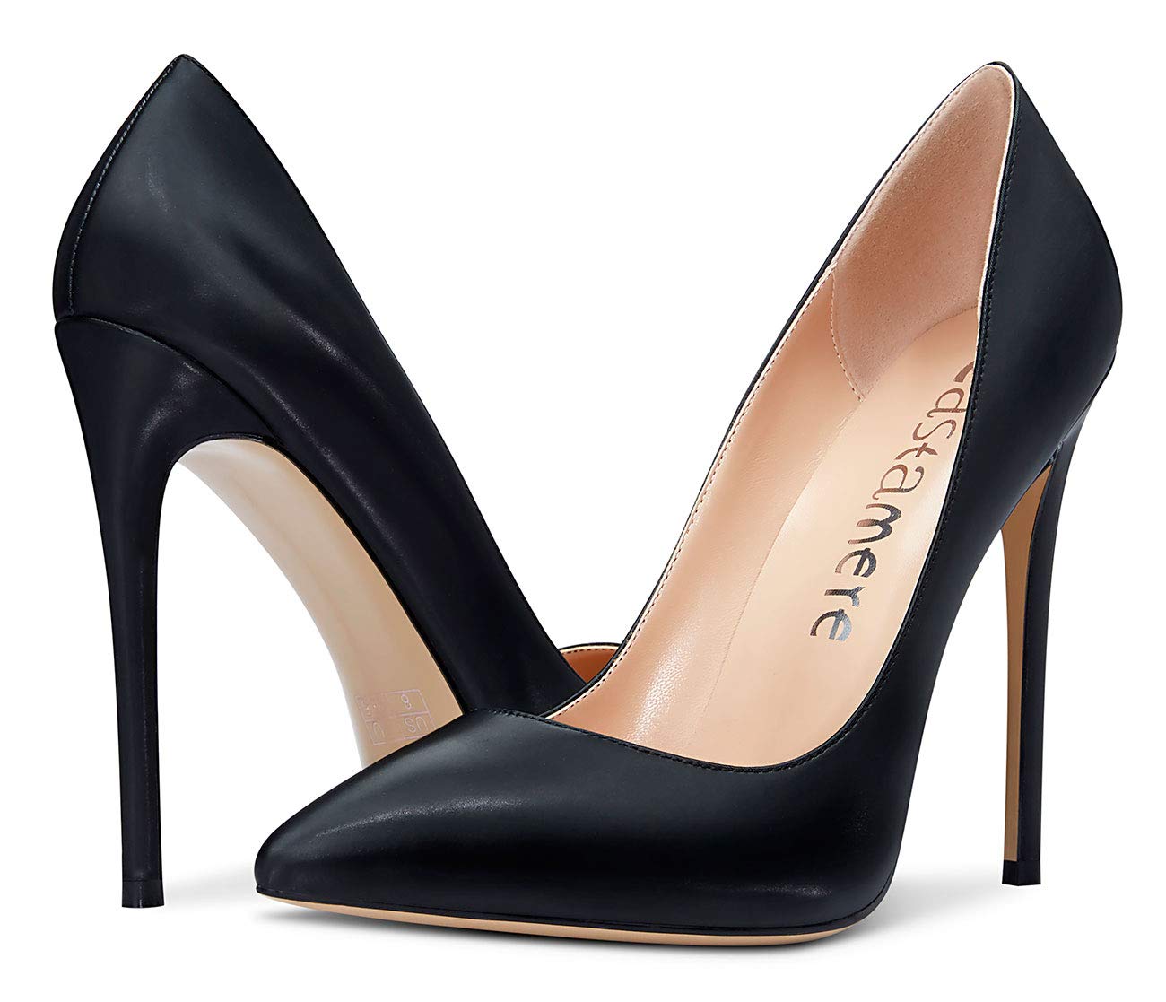 Castamere Escarpins Femme Mode Bout Pointu Aiguille Talon 12CM Heel Shoes Pumps