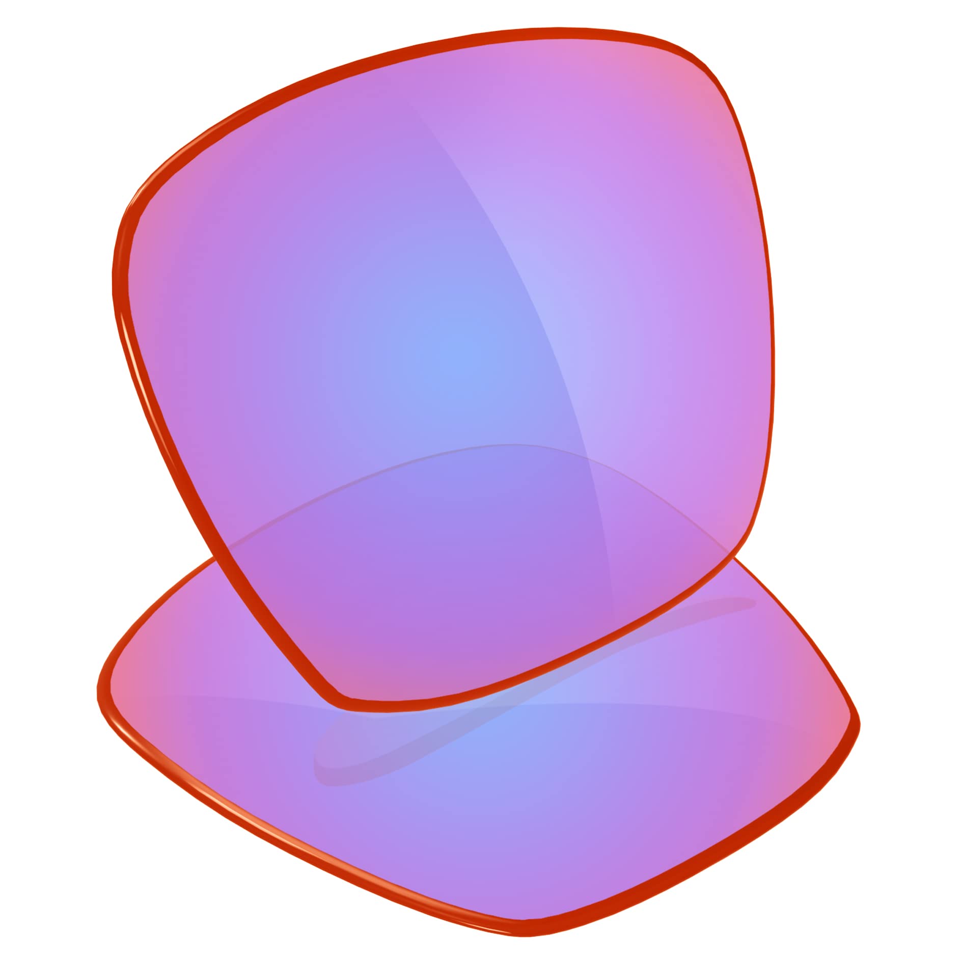 Galvanic Replacement Lenses for Oakley Deviation OO4061 Sunglasses - Trail Polarized