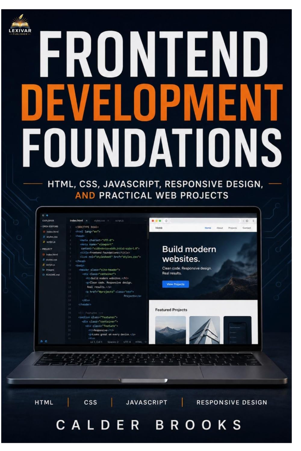 FRONTEND DEVELOPMENT FOUNDATIONS: HTML, CSS, JavaScript, Responsive Design, and Practical Web Projects