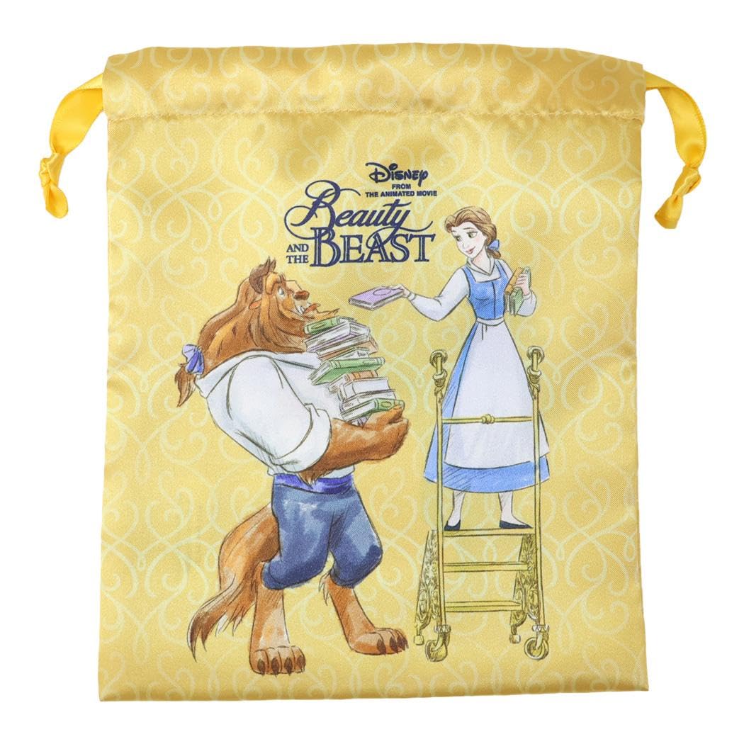 Amazon.co.jp: 美女と野獣[巾着袋]リボン巾着/本 ディズニープリンセス