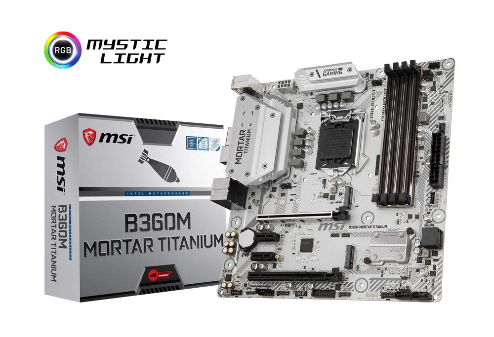 Amazon.in: Buy MSI Arsenal Coffee Lake B360M Mortar Titanium LGA