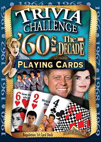 Flickback 1960's Decade Trivia Playing Cards miniatura 4