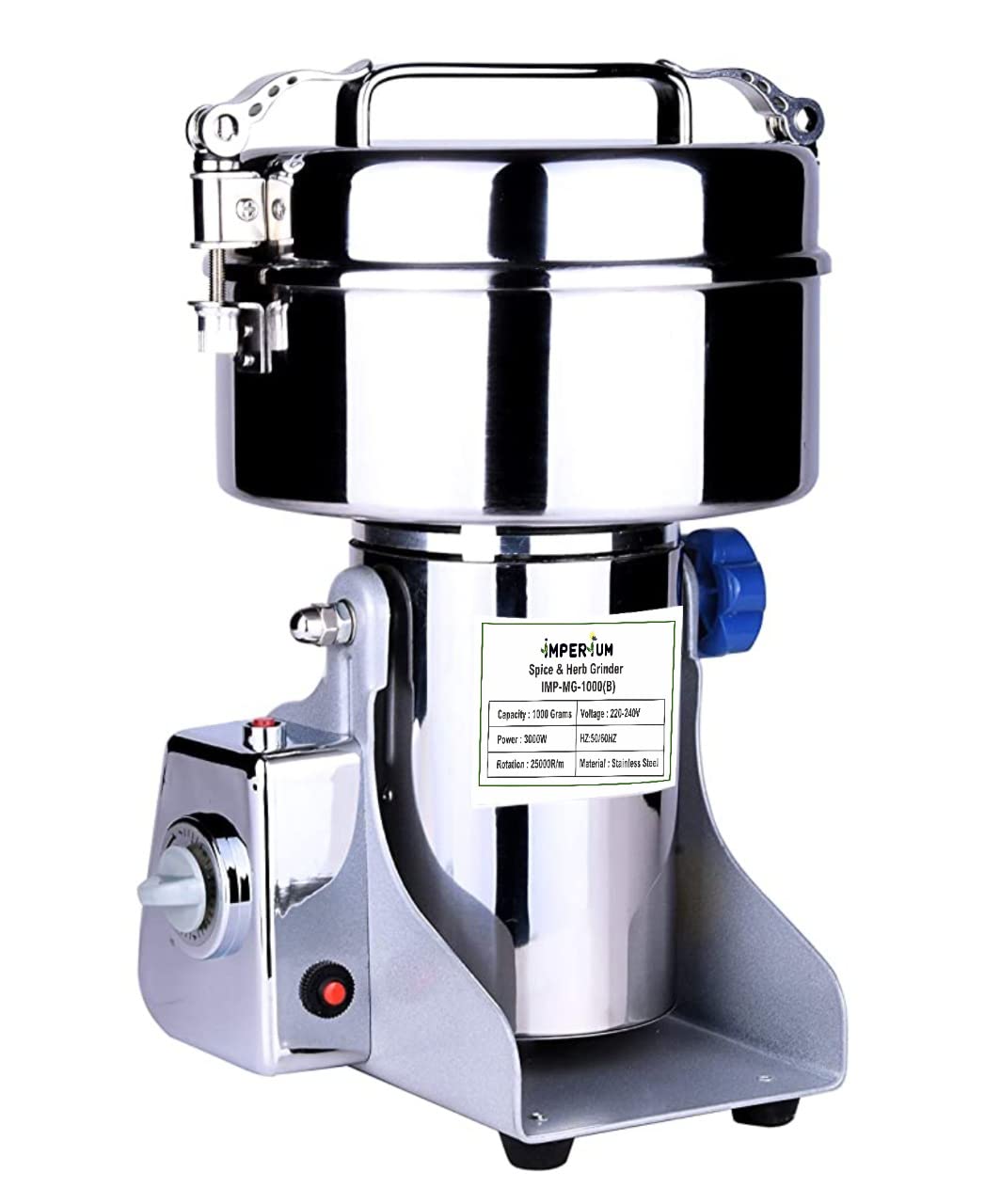 IMPERIUM Spice Master Grinder - 3000W Stainless Steel -3