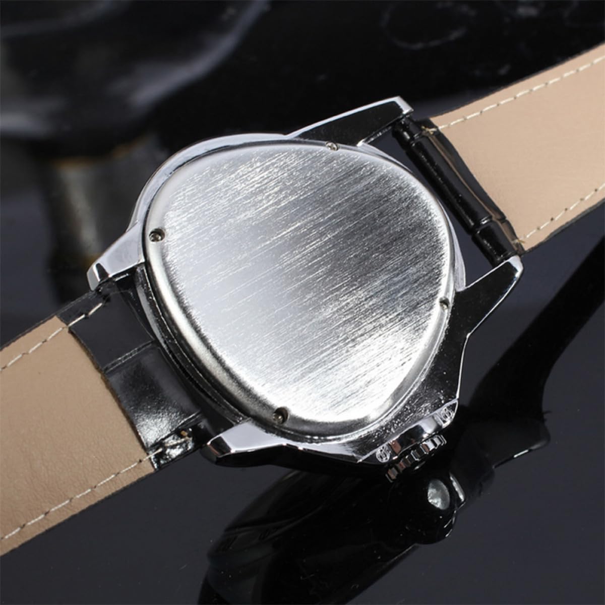 2 Pz orologio meccanico da uomo orologio da polso automatico orologi automatici orologio automatico da uomo orologi da watch vegito men orologio meccanico automatico Black