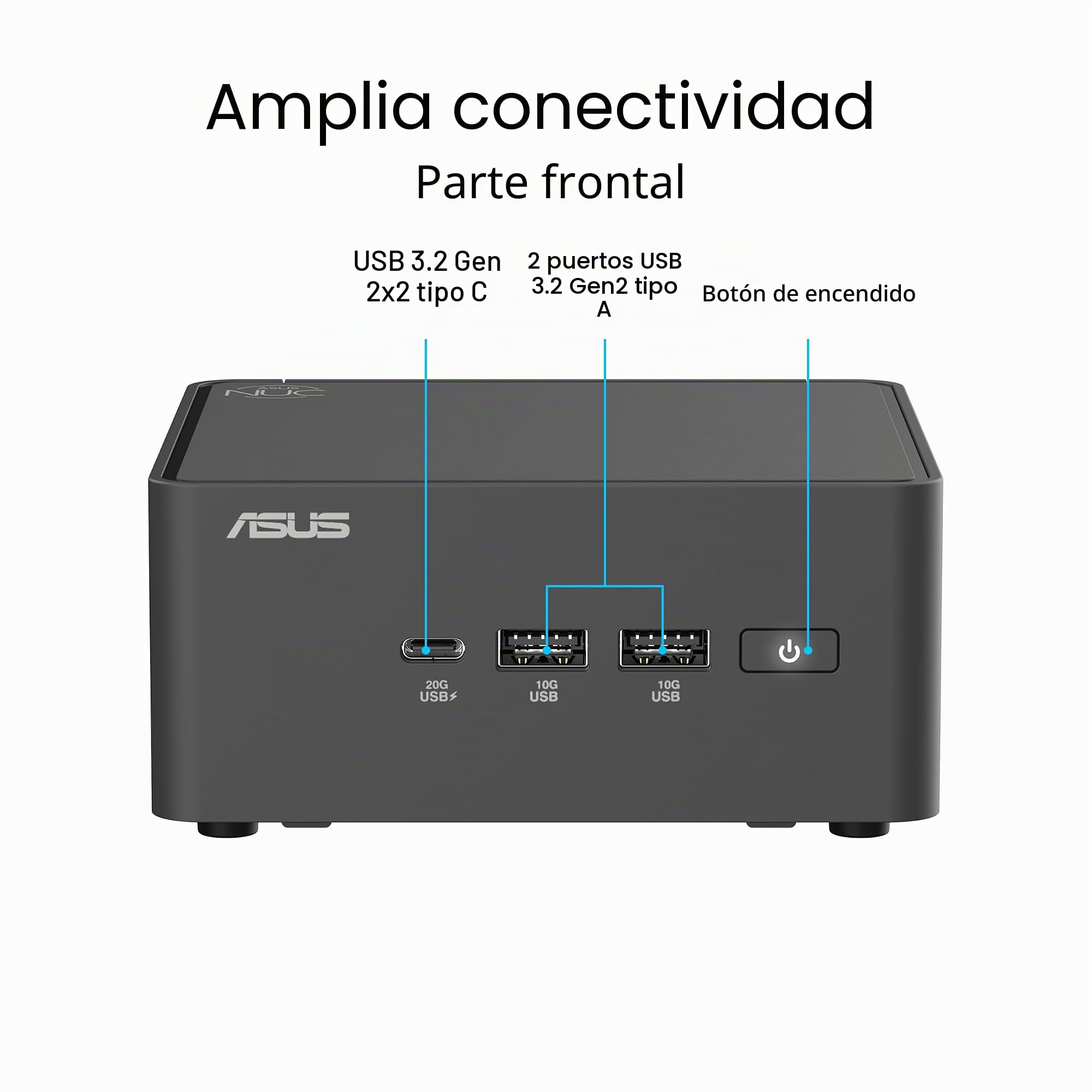 ASUS NUC 15 Pro Tall Kit RNUC15CRHU700002 - Barebone