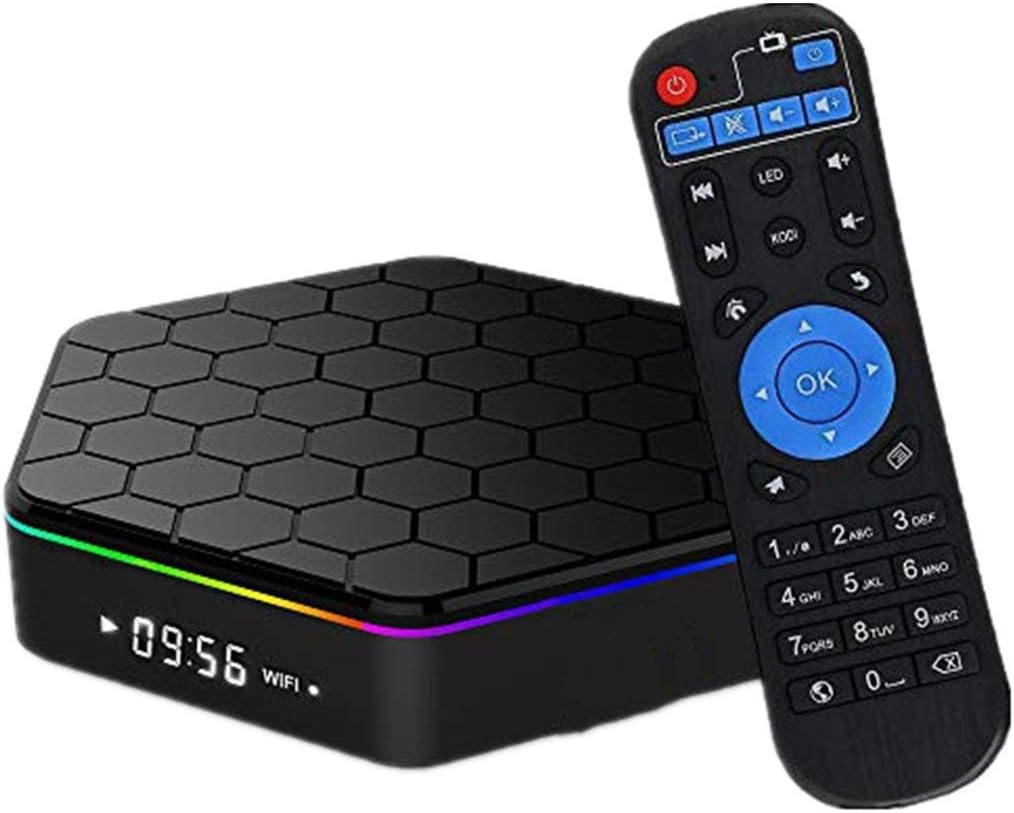 TV Box,Android 7.1 TV Box 3GB RAM/ 32GB ROM, Amlogic S912 Octa-Core 64 Bits Processor, Android TV Box 2.4GHz/5GHz WiFi, 1000M Ethernet LAN, UHD 4k Bluetooth 4.0