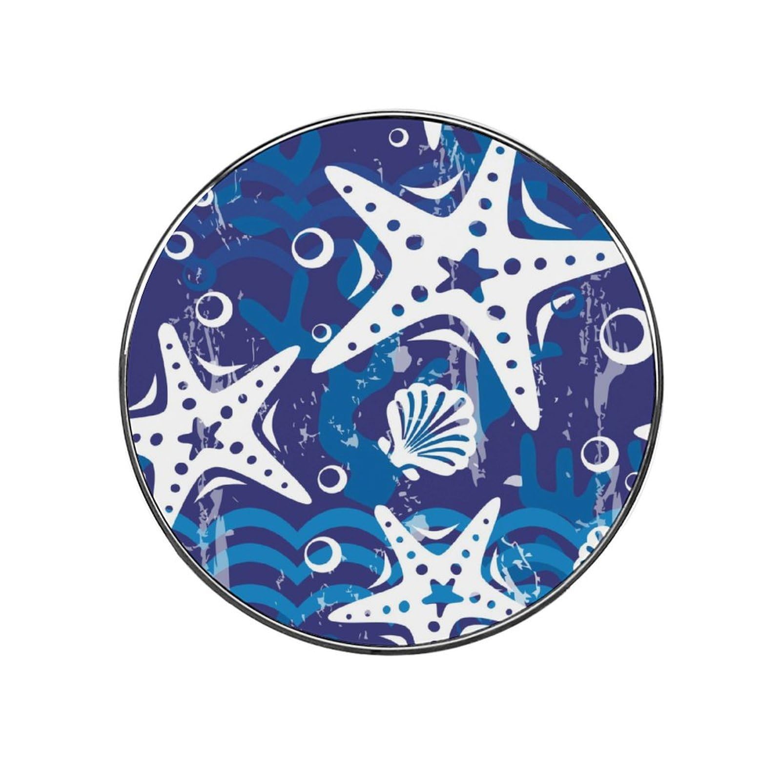 Starfish Shell Alloy Fridge Magnet For Office Cabinet Refrigerator Whiteboard Photo