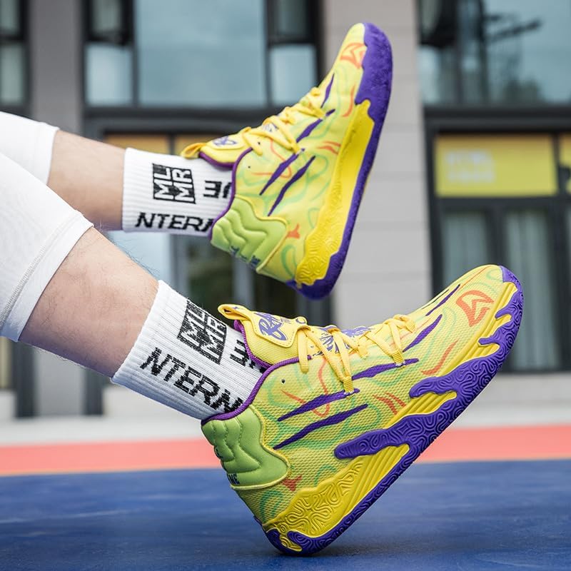 Womens Mens Basketball Shoes Breathable Fashion Athletic Sneakers Colorful Volleyball Lace Up Sport Training Shoe