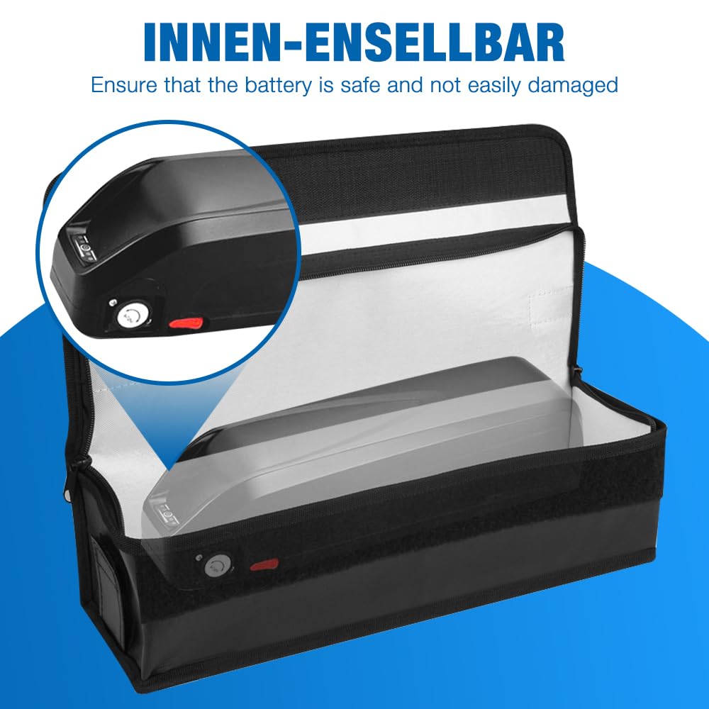 Borsa Ignifuga Per Batterie Ebike - Impermeabile E Sicura