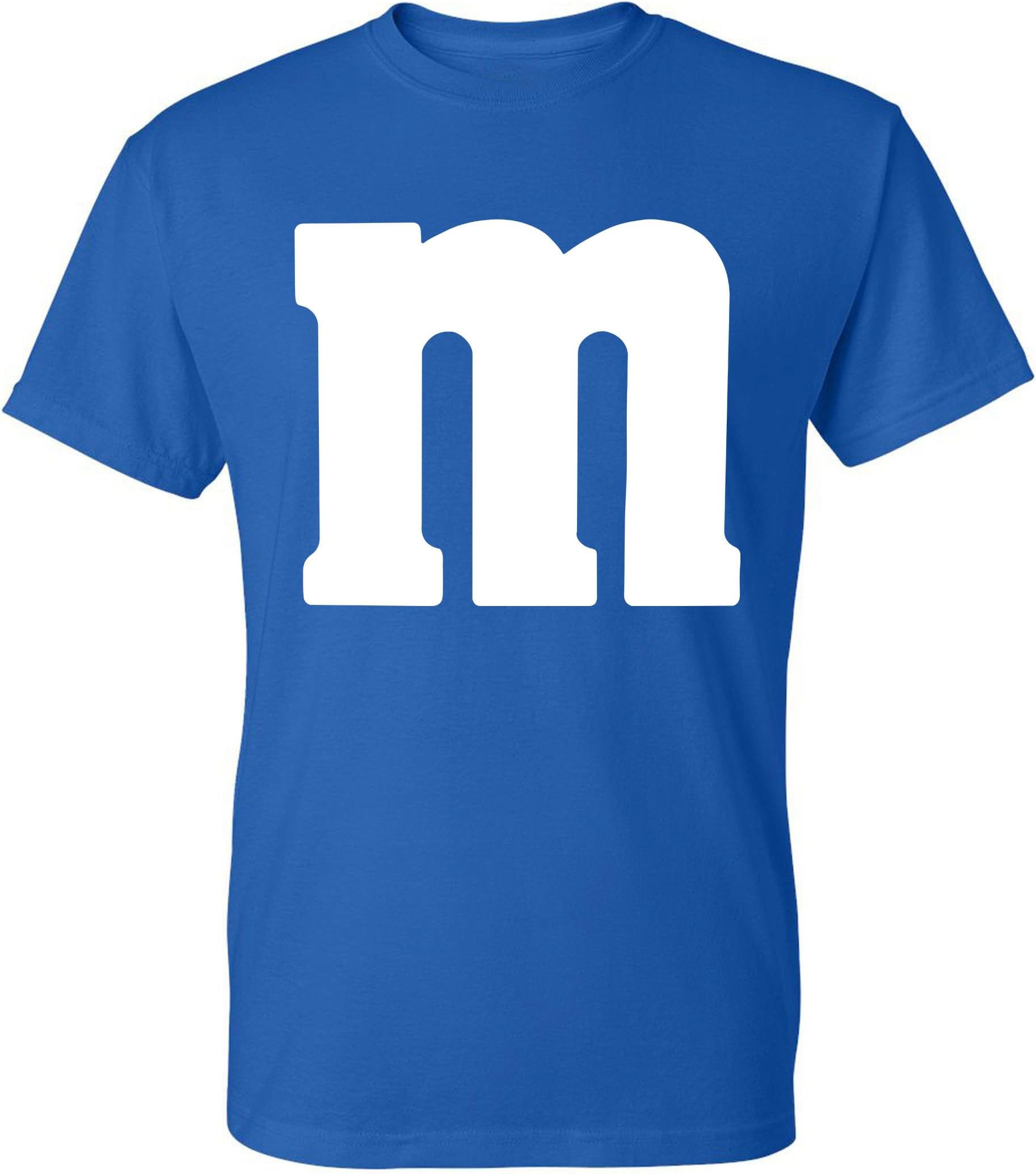 Letter M Halloween Men's T-Shirt Funny Team Groups Costumes Party