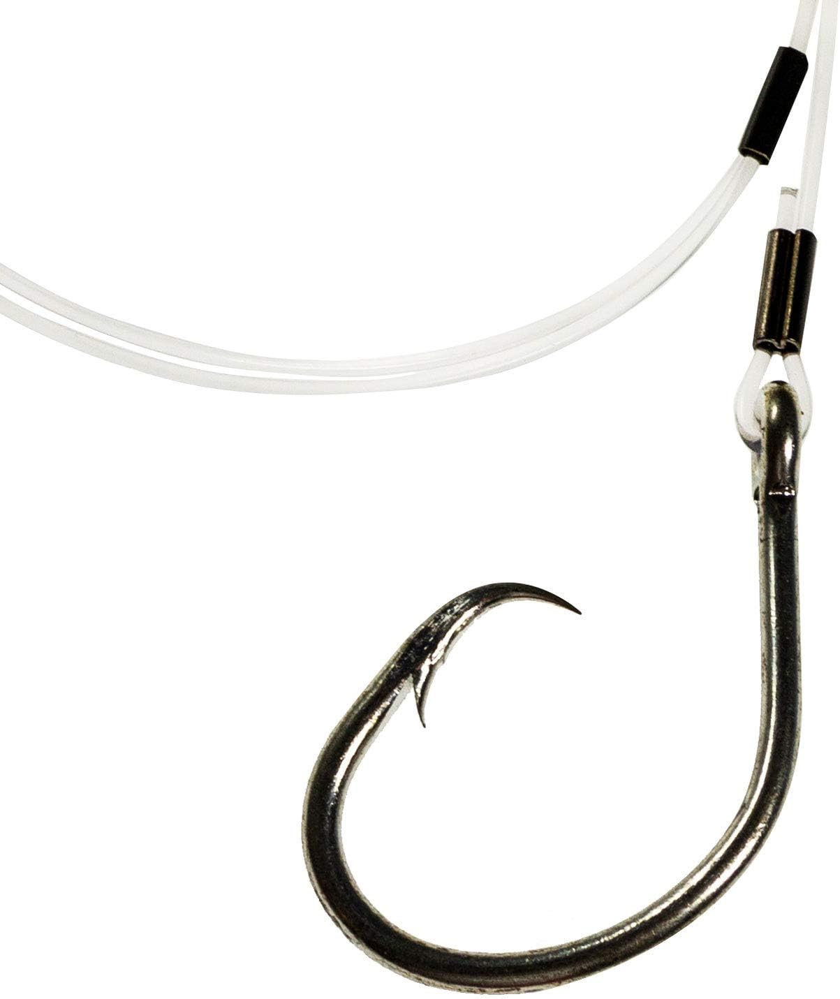 Rite Angler Grouper Rig with Circle Hook 6/0, 7/0, 8/0 Offshore Saltwater Deep Sea Bottom Big Game Fishing Grouper Snapper Tarpon & Monster Fish