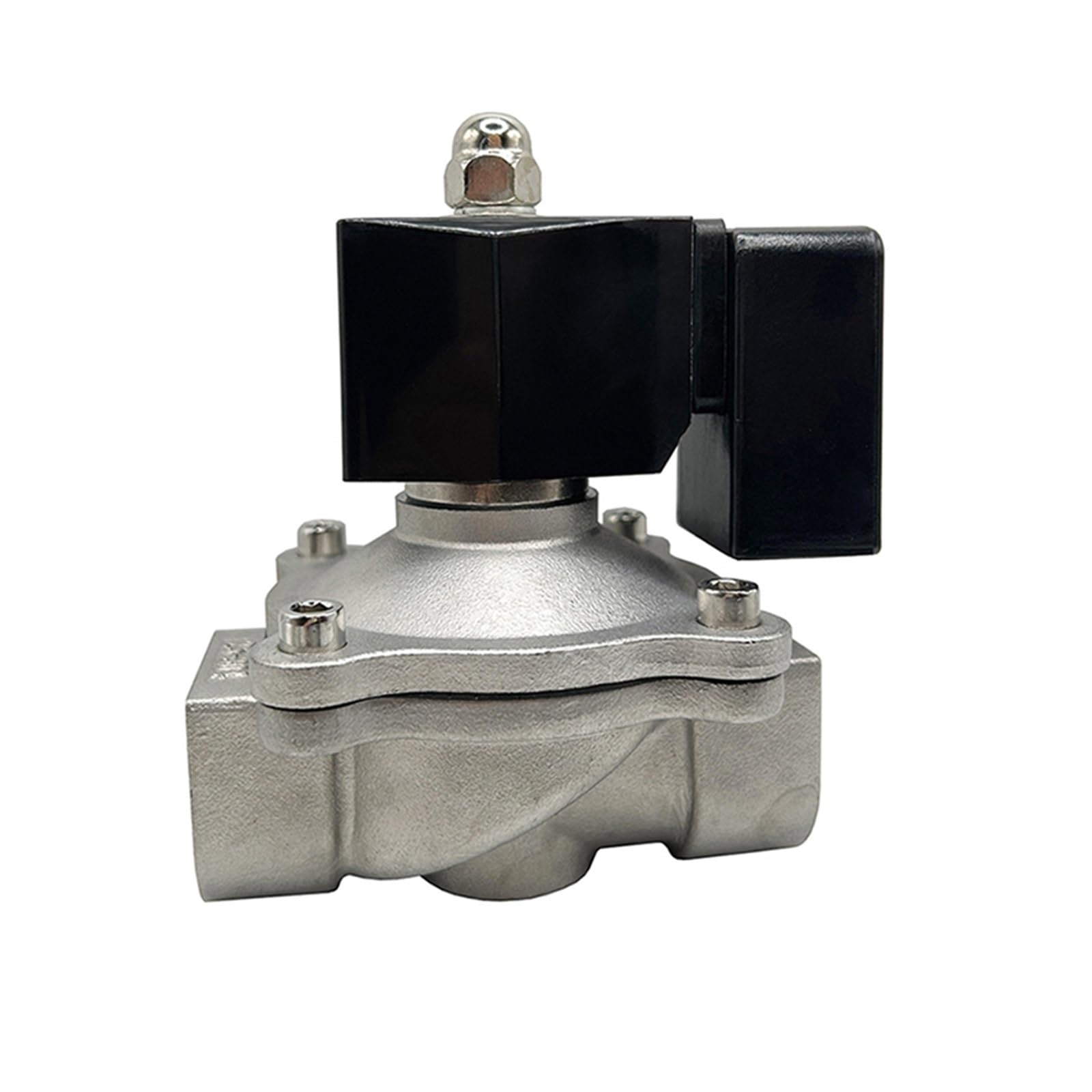 Válvula solenoide impermeable que elimina fugas y calor en redes de 1-1/2"